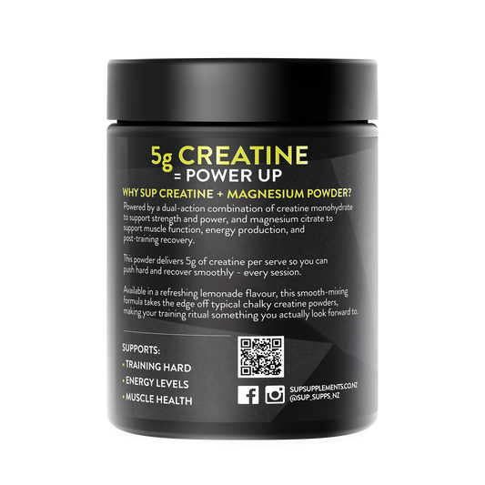 SUP Creatine + Magnesium Powder Lemonade 350g