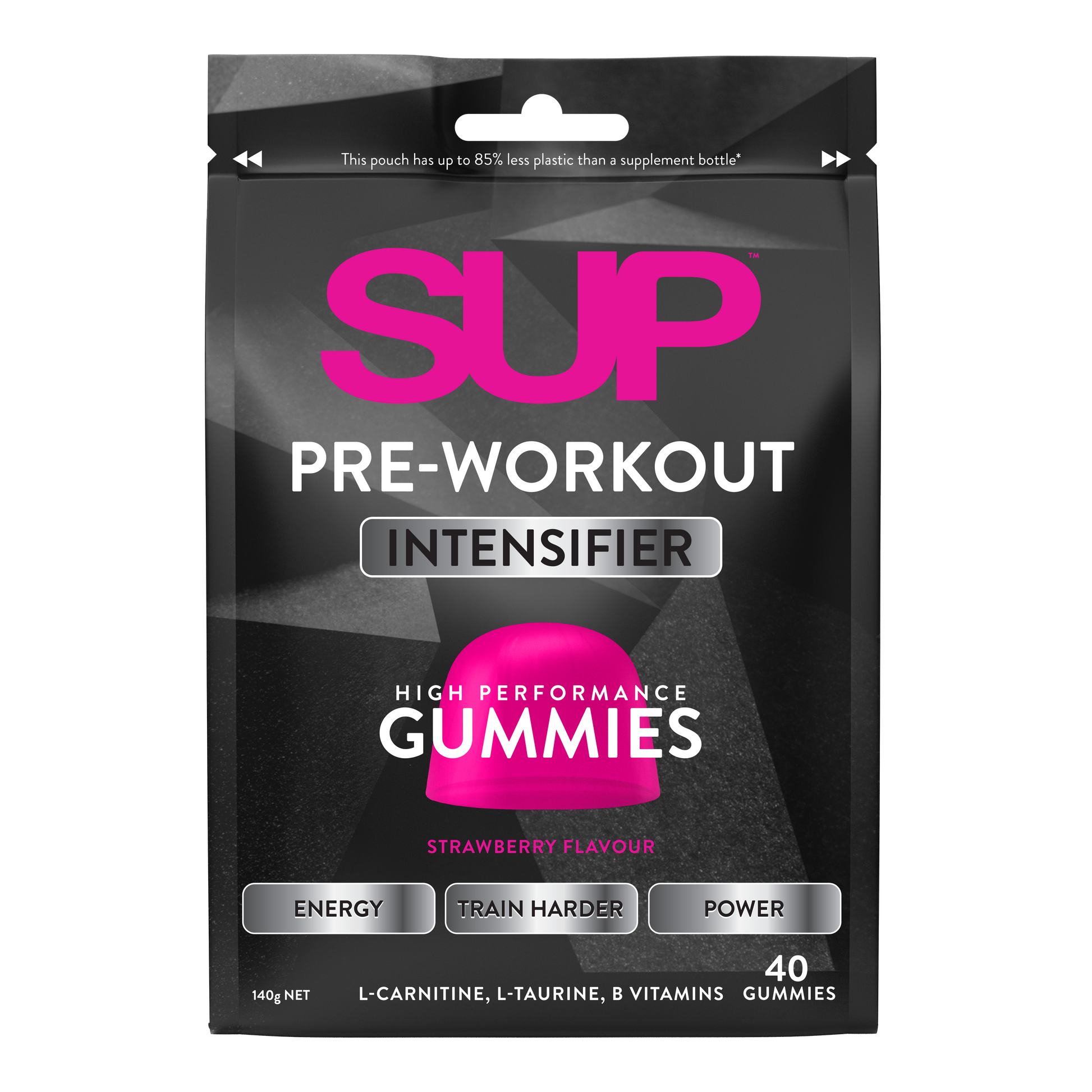 SUP Pre-Workout Intensifier Gummies 40s SUP Pre-Workout Intensifier Gummies 40s