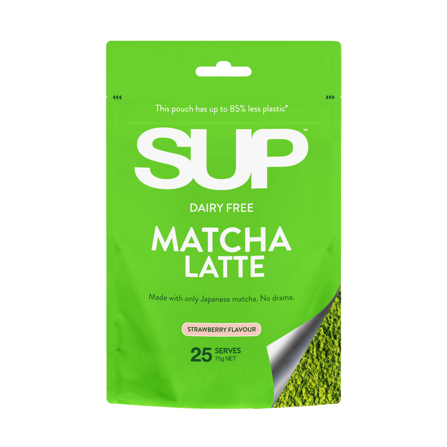 SUP Matcha Latte Strawberry Powder 75g