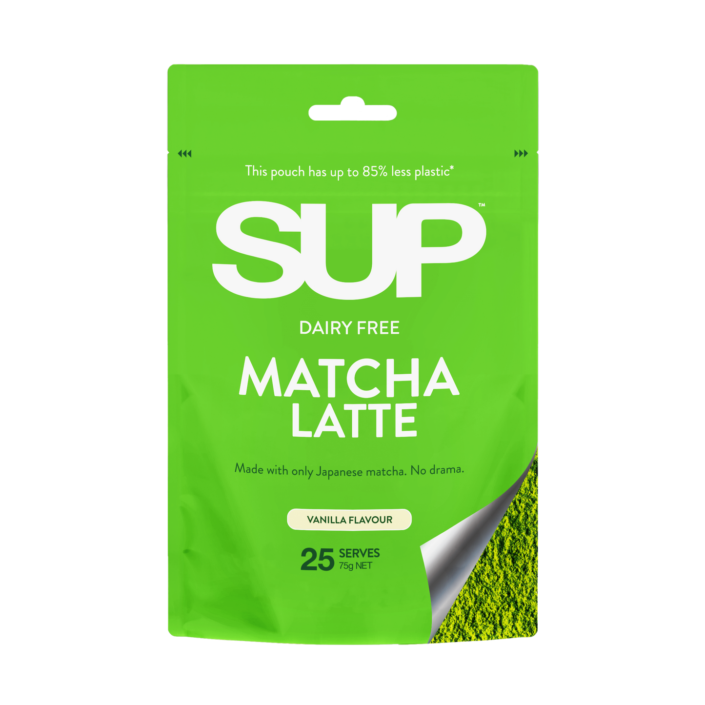 SUP Matcha Latte Vanilla Powder 75g