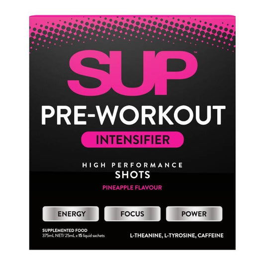 Pre-Workout Pineapple Shots 15 x 25ml Sachets
