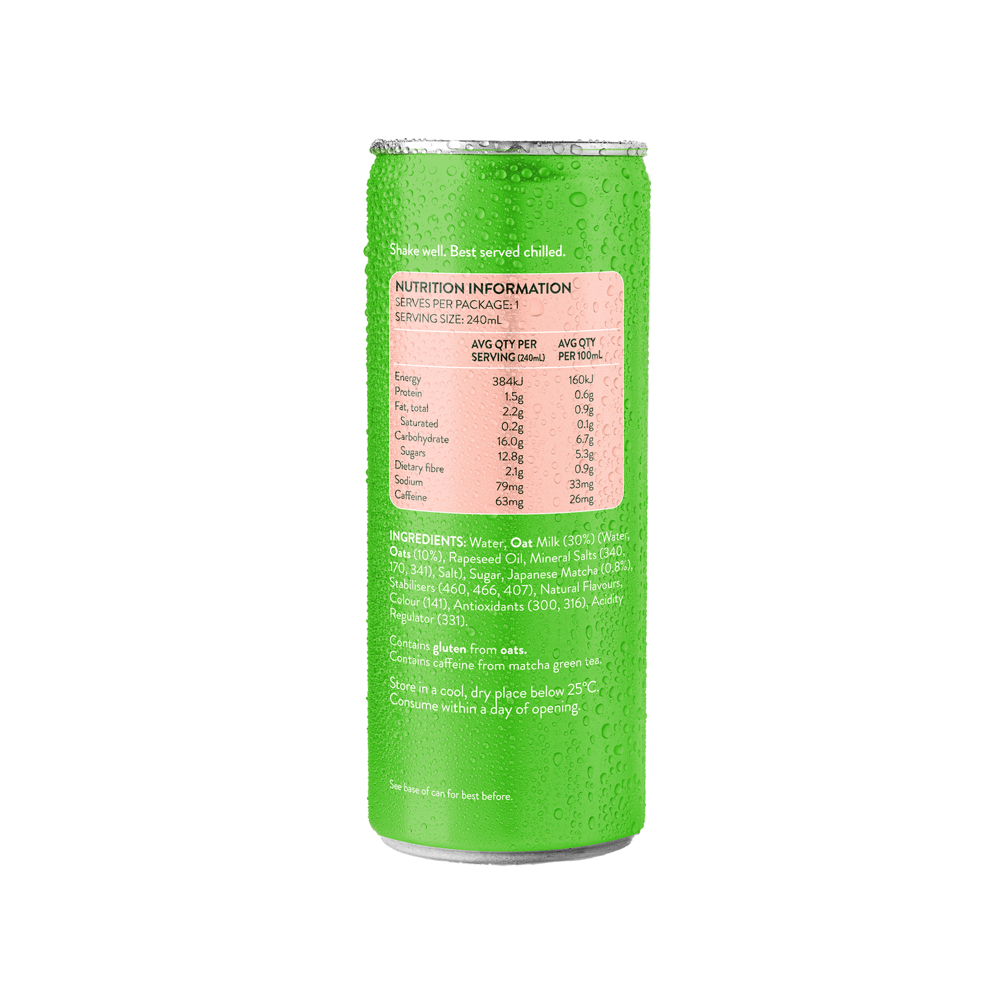 SUP Matcha Latte RTD Strawberry 240mL