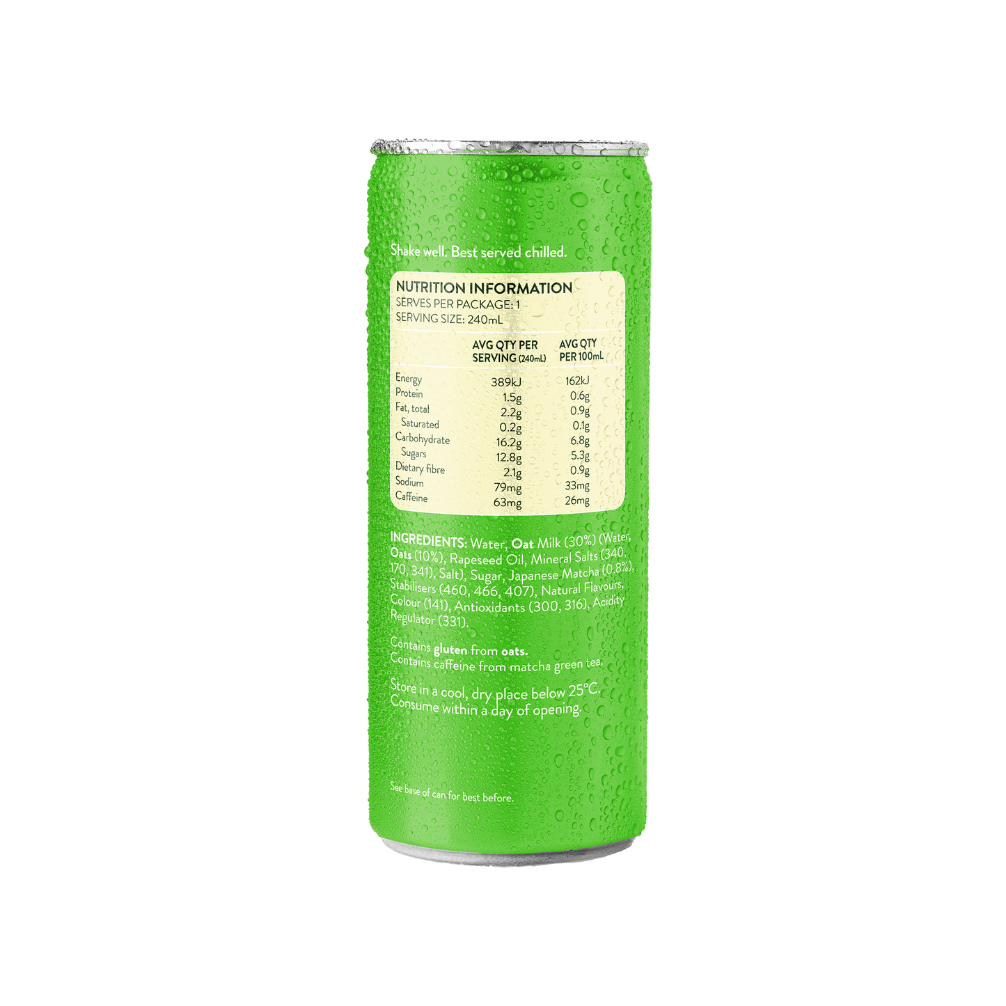 SUP Matcha Latte RTD Vanilla 240mL